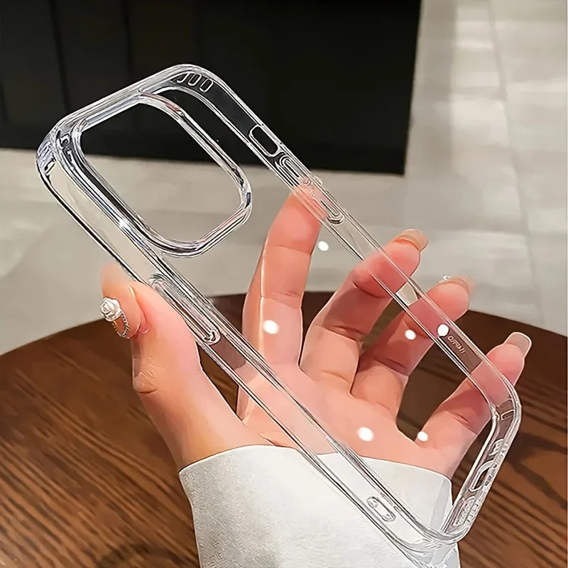 Capa Ultra Fina Transparente – Proteção Elegante e Invisível para iPhone